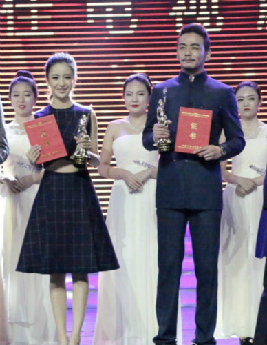 《刀客》主演佟丽娅、杨烁