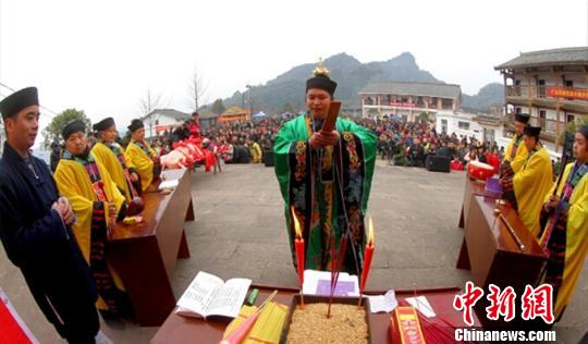 祭祀屠夫祖师爷仪式 唐彪 摄